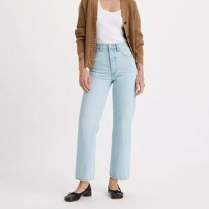 Ribcage Straight Ankle Jeans, 25 X 29